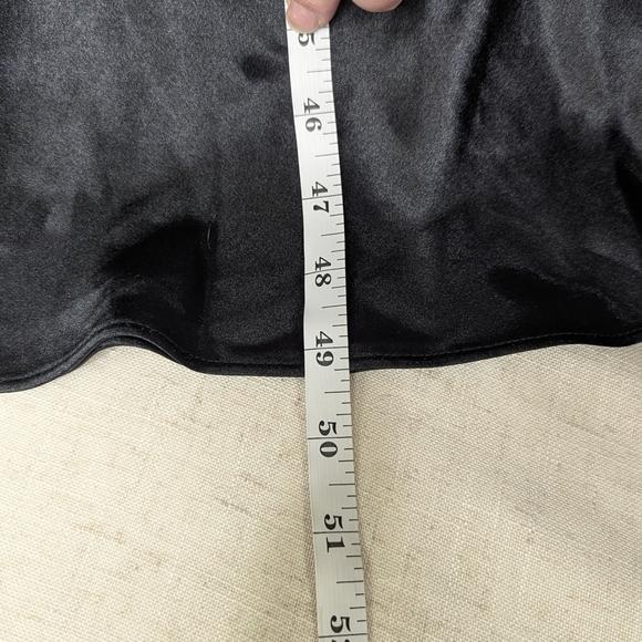 ​Gilligan & O'Malley Leopard Lace Maxi Nightgown M Slit Valentine's Sexy - Picture 12 of 13